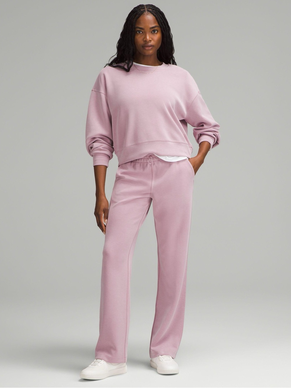 Lululemon Perfectly Oversized Softstreme Sweater and Pants
Pink Peony